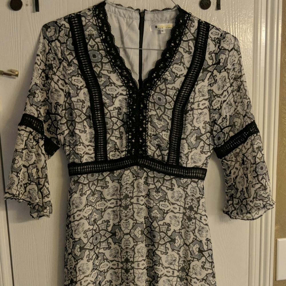 Maxi boho inspired maxi dress